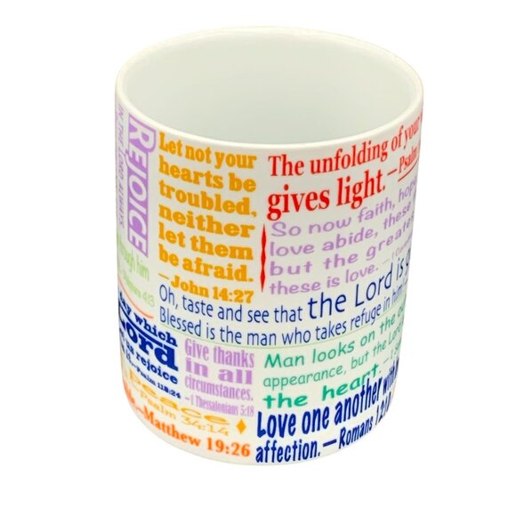 Bas Bleu Christian Hymn Lyrics 16 oz Ceramic Coffee Mug Cup Dishwasher Safe - Picture 2 of 7